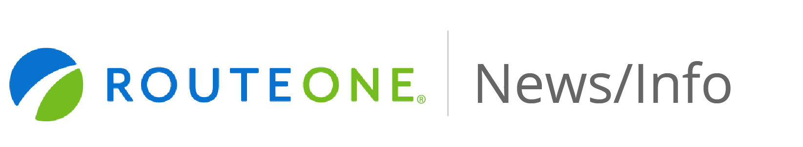 RouteOne News/Info logo